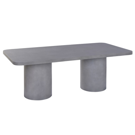 Tavolo da Pranzo Home ESPRIT Grigio Calcestruzzo 200 x 100 x 74 cm