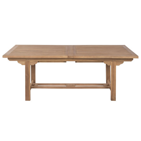 Tavolo con sedie Home ESPRIT Teca 210 X 100 X 76 CM