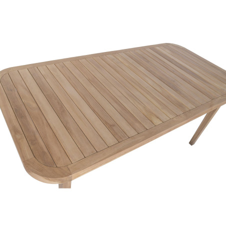 Tavolo da Pranzo Home ESPRIT Marrone Teca 180 x 90 x 77 cm