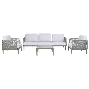 Divano da Giardino Home ESPRIT Menta 222 X 74 X 70 CM