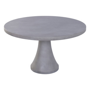 Tavolo da Pranzo Home ESPRIT Grigio Calcestruzzo 130 x 130 x 75 cm