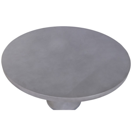 Tavolo da Pranzo Home ESPRIT Grigio Calcestruzzo 130 x 130 x 75 cm