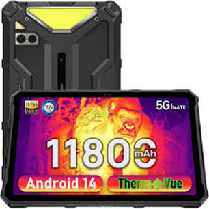 Tablet Ulefone ARMOR PAD 4 ULTRA THERMAL VERSION 8 GB RAM 256 GB Nero