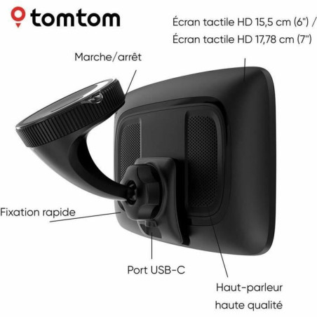 Navigatore GPS TomTom HD 7"