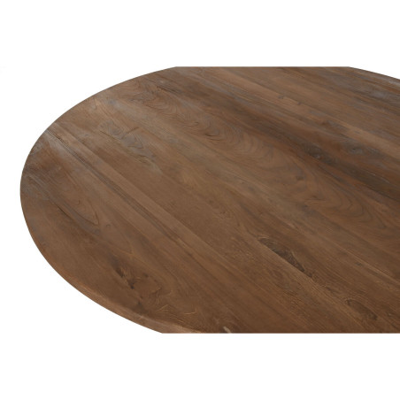 Tavolo da Pranzo Home ESPRIT Naturale teak 140 x 140 x 75 cm