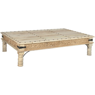 Tavolino da Caffè Home ESPRIT Naturale 180 x 120 x 45 cm