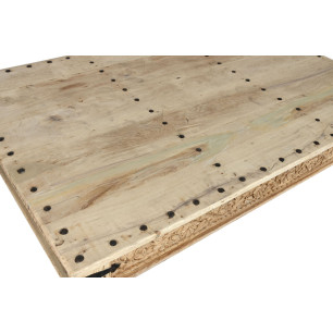 Tavolino da Caffè Home ESPRIT Naturale 180 x 120 x 45 cm