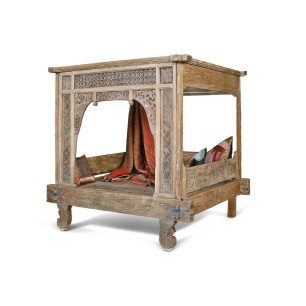 Letto Home ESPRIT Naturale 225 x 160 x 206 cm