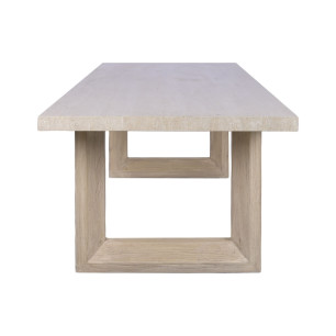 Tavolo da Pranzo Home ESPRIT Marmo Legno di olmo 220 x 100 x 76 cm