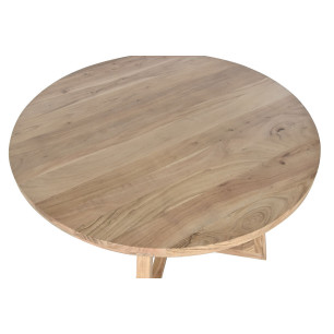 Tavolo da Pranzo Home ESPRIT Acacia 140 x 140 x 76 cm