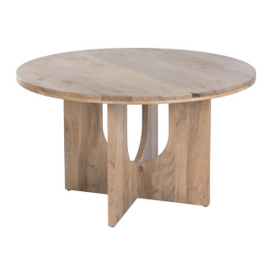 Tavolo da Pranzo Home ESPRIT Acacia 130 x 130 x 76 cm