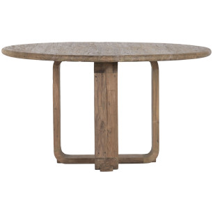 Tavolo da Pranzo Home ESPRIT Naturale teak 140 X 140 X 78 CM