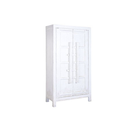 Armadio Home ESPRIT Bianco Legno di olmo 115 x 48 x 210 cm