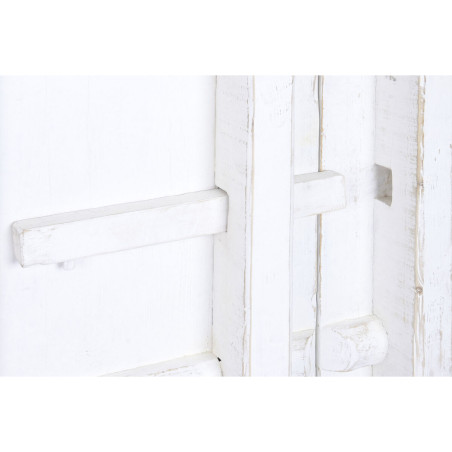 Armadio Home ESPRIT Bianco Legno di olmo 115 x 48 x 210 cm