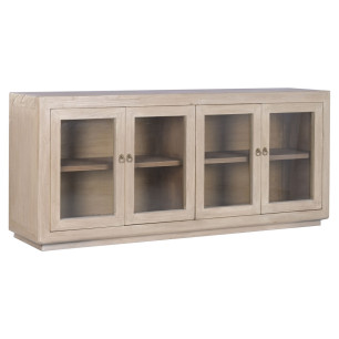 Credenza Home ESPRIT Naturale Cristallo Legno di olmo 200 X 44 X 85 CM