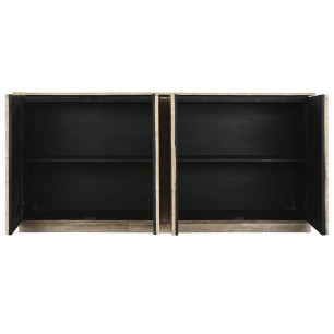 Credenza Home ESPRIT Naturale Legno Marmo 180 x 40 x 85 cm