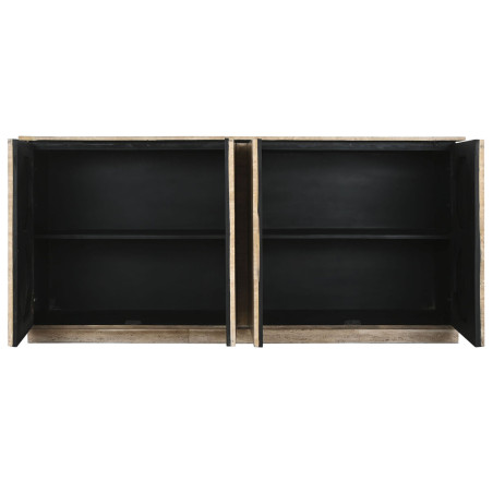 Credenza Home ESPRIT Naturale Legno Marmo 180 x 40 x 85 cm