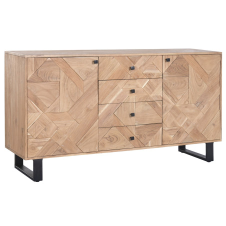 Credenza Home ESPRIT Metallo Acacia 160 x 40 x 85 cm