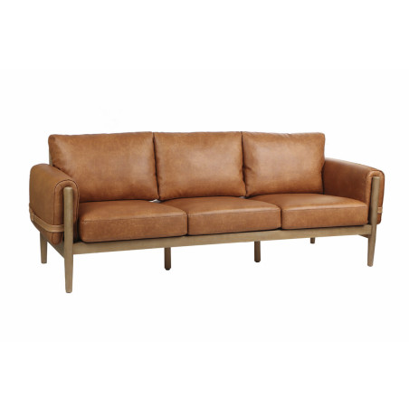 Divano Home ESPRIT Marrone Moderno 220 X 80 X 82 CM