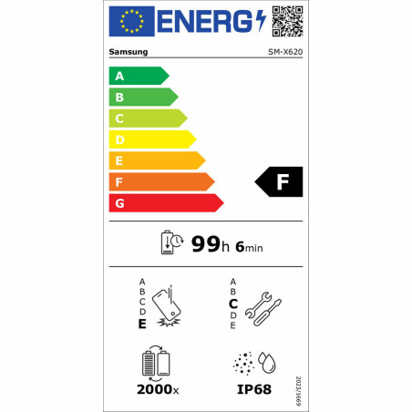 Tablet Samsung SM-X620NZAPEUB