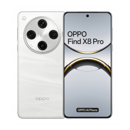 Smartphone Oppo Find X8 Pro 5G 6,78" Octa Core 16 GB RAM 512 GB Bianco