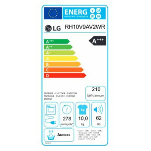 Asciugatrice LG RH10V9AV2WR