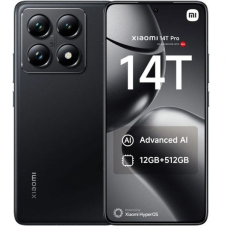 Smartphone Xiaomi 14T Pro 5G 6,67" 12 GB RAM 512 GB Nero
