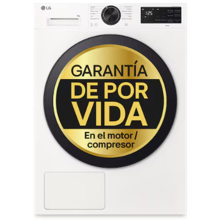 Asciugatrice a pompa di calore LG RHX5009TLB 9 kg