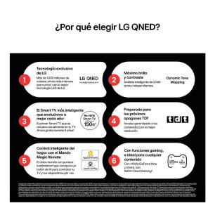 Smart TV LG 65QNED84A6C.AEU 4K Ultra HD 65"