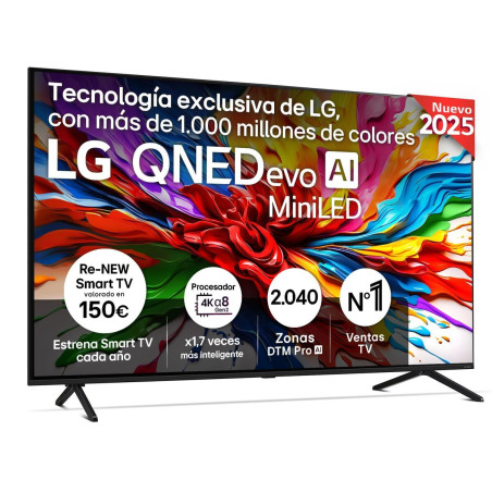 Smart TV LG 55QNED92A6A.AEUQ 4K Ultra HD 55" LED