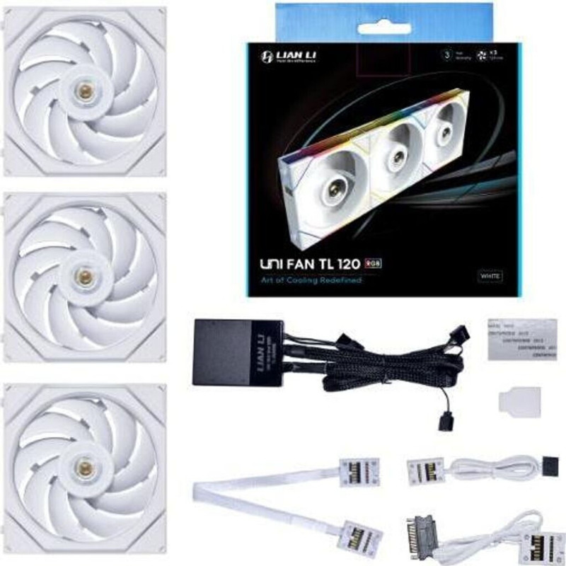 VENTILADOR 120X120 LIANLI UNIFAN TL 120-3 WHITE