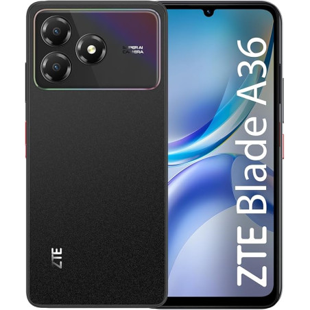 ZTE Blade A36 4+64GB 6.75" Black ITA
