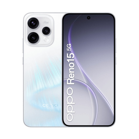 Smartphone Oppo Reno15 6,59" Octa Core Qualcomm Sm7750-Ab Snapdragon 7 Gen 4 Qualcomm Snapdragon 7 Gen 4 8 GB RAM 512 GB White