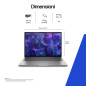WORKSTATION MOBILE HP ZBOOK 8 16G1i D4TA6ET 16" Ultra7 255H 32GB SSD1TB NVIDIA Quadro RTX 500 4GB 3Y Offsite W11P