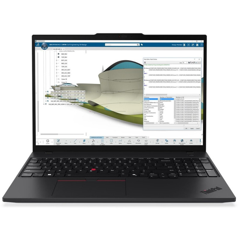 WORKSTATION MOBILE LENOVO ThinkPad P16s Gen4 21QV005WIX 16" ULT7-255H 32GB RTX 500 6GB W11P
