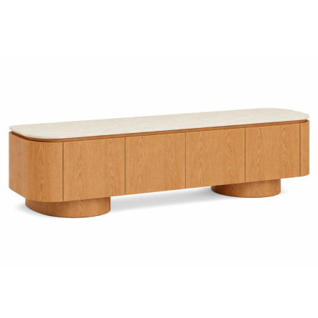 Mobile TV Home ESPRIT Marrone Chiaro 200 X 40 X 45 CM