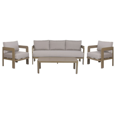 Divano da Giardino Home ESPRIT Marrone 188 X 75 X 67 CM