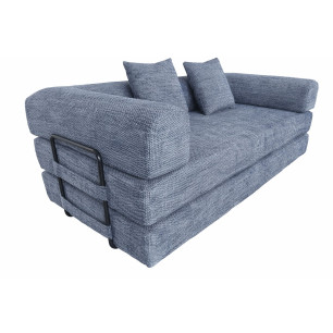 Divano Home ESPRIT Grigio chiaro Scandi 200 X 90 X 64 CM