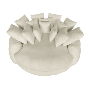 Divano Home ESPRIT Beige Scandi 182 X 167 X 52,5 CM