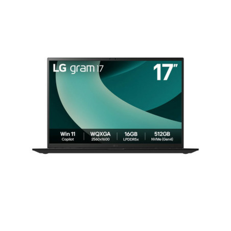 Laptop LG 17Z90T-G.AD88B 17" intel core ultra 7 255H 32 GB RAM 1 TB SSD Qwerty in Spagnolo
