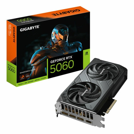 Graphics card Gigabyte GV-N5060WF2OC-8GD GEFORCE RTX 5060 8 GB GDDR7