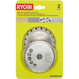 Lama sega Ryobi RAKMMS02K (2 Unità)