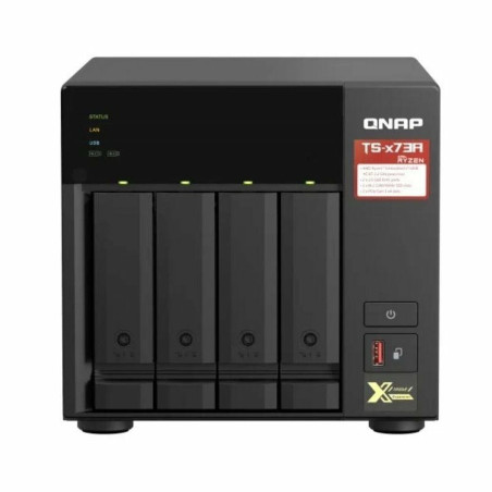 NAS Network Storage Qnap TS-473A Black AMD Ryzen V1500B