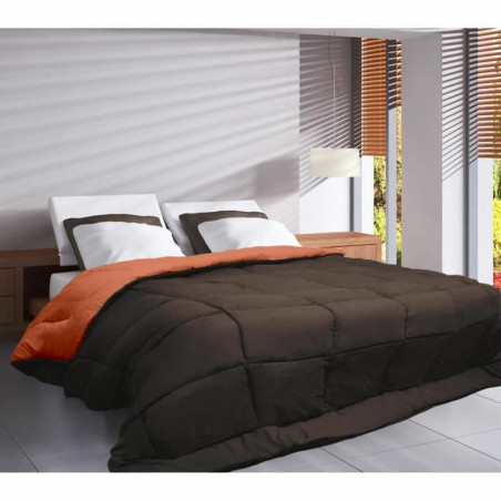 Piumino Letto NA Corallo Cioccolato 400 g /m²