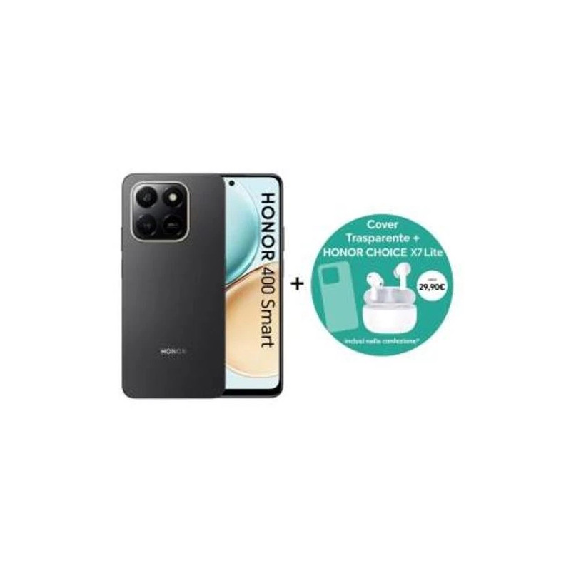 Honor 400 Smart 8+256GB 6.7" 4G Velvet Black DS ITA + Choice X7 Lite Honor 400 Smart 8+256GB 6.7" 4G Velvet Black DS ITA + Choice X7 Lite