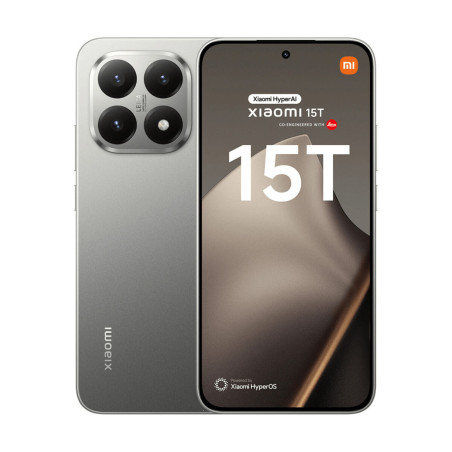 Smartphone Xiaomi 15T 6,83" Octa Core Mediatek Dimensity 8400 Ultra 12 GB RAM 256 GB Grigio