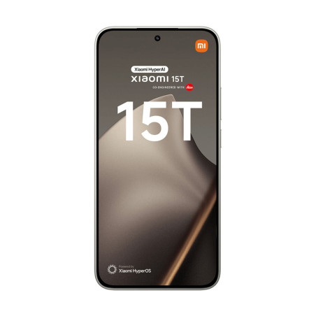 Smartphone Xiaomi 15T 6,83" Octa Core Mediatek Dimensity 8400 Ultra 12 GB RAM 256 GB Grey