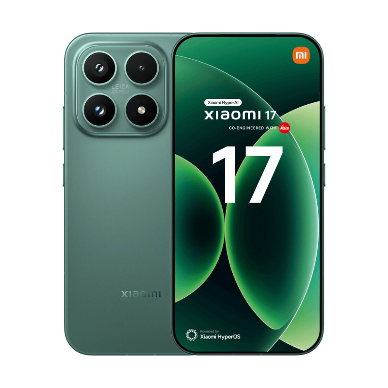 Smartphone Xiaomi 17 5G 6,3" Octa Core Qualcomm Snapdragon 8 Gen 5 12 GB RAM 512 GB Green