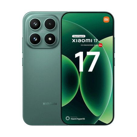 Smartphone Xiaomi 17 5G 6,3" Octa Core Qualcomm Snapdragon 8 Gen 5 12 GB RAM 512 GB Verde