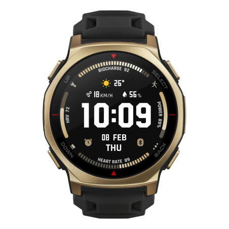 Smartwatch Amazfit W2548GL1N Nero Dorato Ø 44 mm